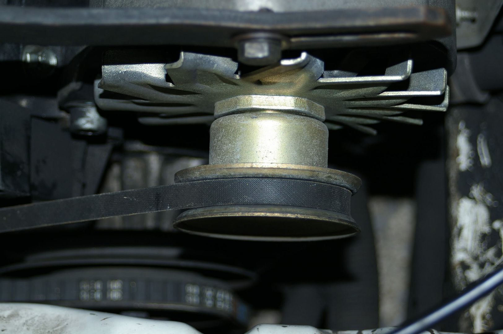 Loose alternator belt